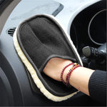 Car Styling Wool Soft Cleaning Glove