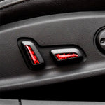 Car Seat Adjust Button Cover Sticker