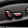 Car Seat Adjust Button Cover Sticker