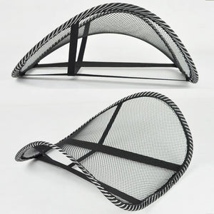 Car Seat Chair Back Cushion Mesh